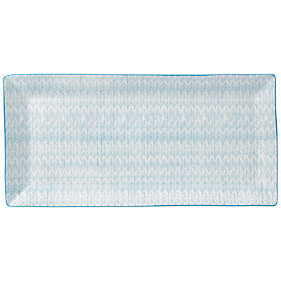 Royal Doulton Pastels Porcelain Rectangle Serve Tray, Blue